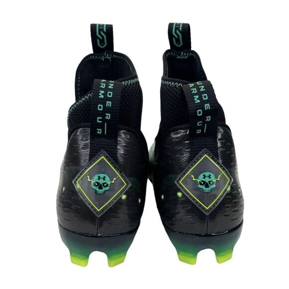 Under Armour Men’s Spotlight Lux MC LE Slime Football Cleats 3025376-001 Size 14 main image 6